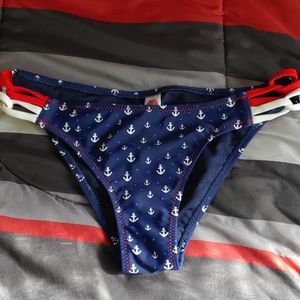 Red White Blue Anchor Swim Bottom ⚓
